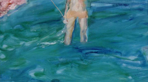 Barrie Cooke, Diana Of The Tekapo II, Oil On Canvas 102cm X 102cm, 1988