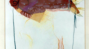 KatherineBeug, BirthCanal, 1989, 41x29cm, MixedMedia