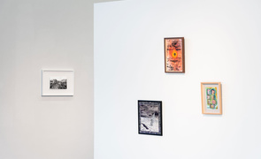 Joy Gerrard, Strike For Repeal Dublin March 2017, Gallery 1 Installation View with Richard Proffitt, Moving Spaces Exhibition