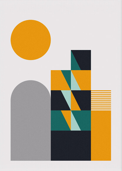 Deirdre Breen, Barrio Screenprint, 64cm X 47cm, 2017