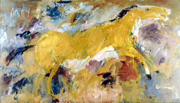 Blackshaw Basil, Horse, Oil On Canvas, 152cm X 274cm, 1998