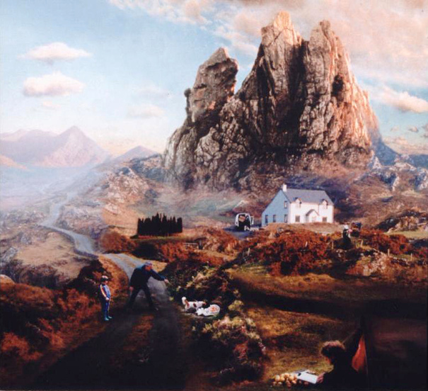 JohnHalpin, After Patinir, 1998, 91x99cm, Computer Generated Lamda Photoprint