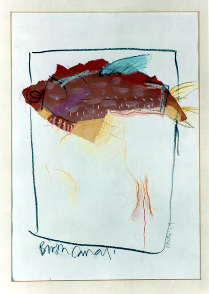 KatherineBeug, BirthCanal, 1989, 41x29cm, MixedMedia