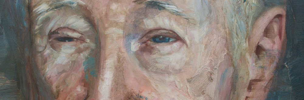 Colin Davidson, Portrait of John Montague (detail), 2016