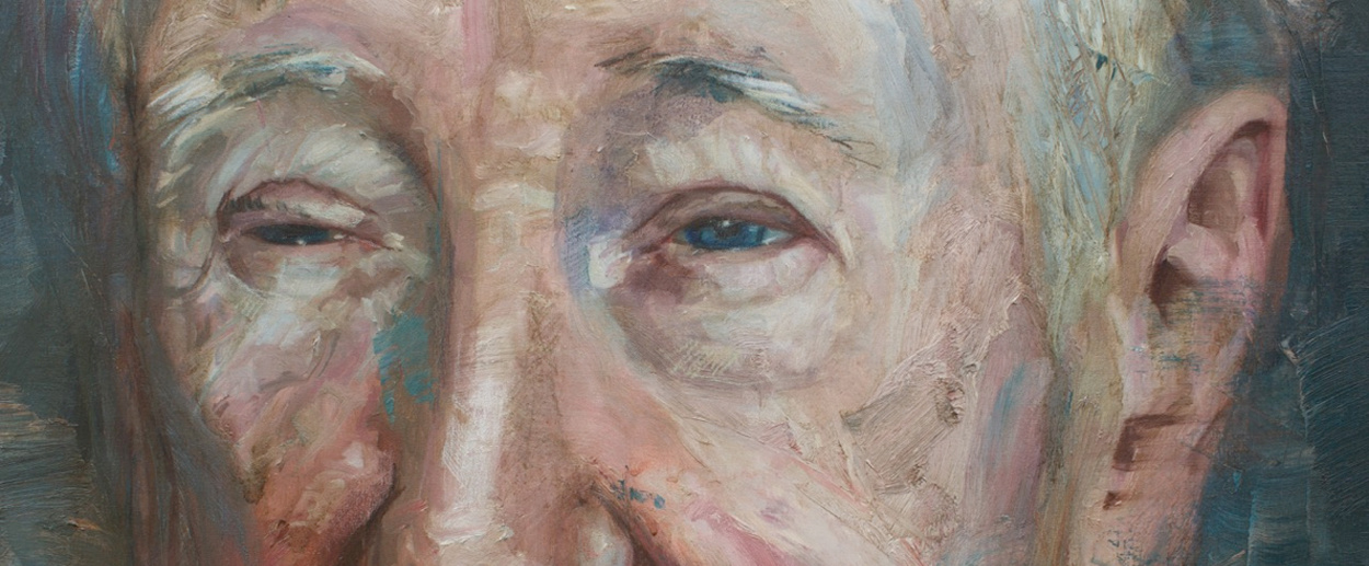 Colin Davidson, Portrait of John Montague (detail), 2016
