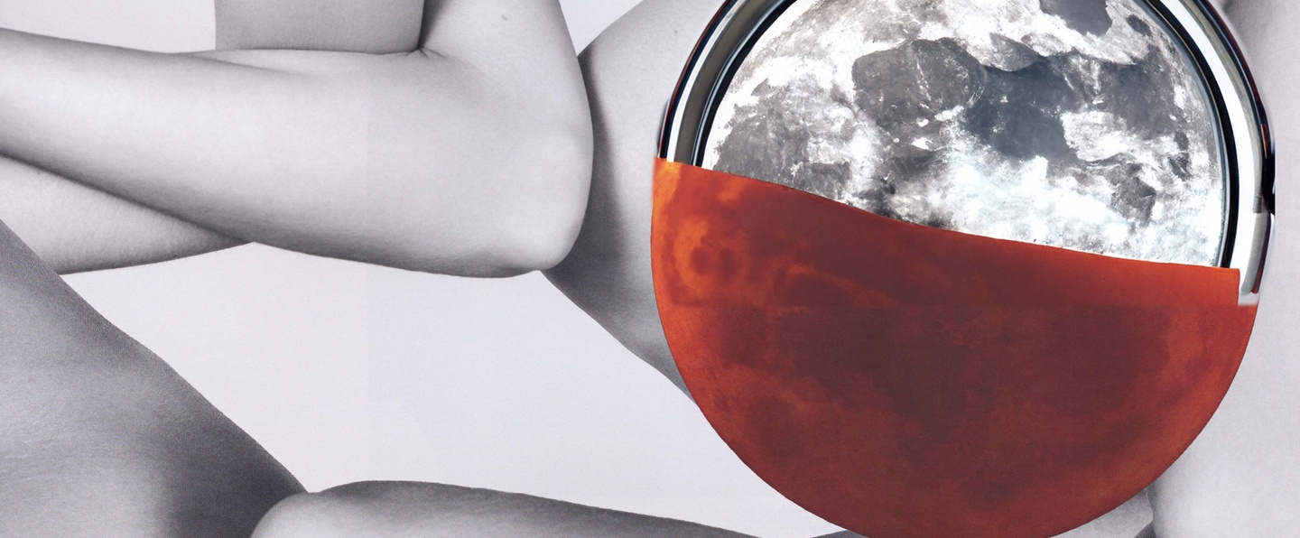 Pádraig Spillane, Inkling Arms with two moons, 2024.