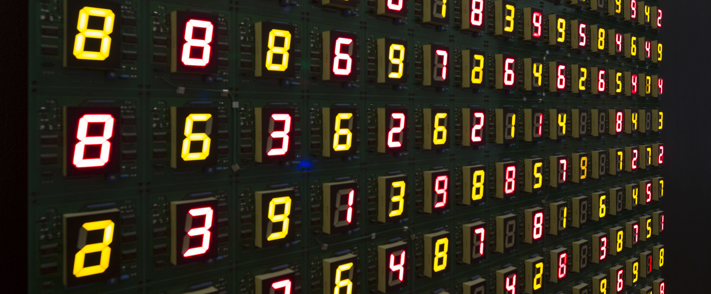 Tatsuo Miyajima (detail)