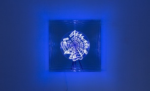 Brigitte Kowanz Immersion Ii 1 2017 Neon Mirror 80 X 80 X 19Cm Photo Studio Brigitte Kowan Copyright Brigitte Kowanz Bildrecht Vienna