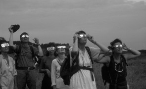 Isabelle Arthuis Leclipse 1 Randonneurs 1999 Photograph  Frac Bretagne Collection  Copyright Isabelle Arthuis  Photo Courtesy Of Isabelle Arthuis