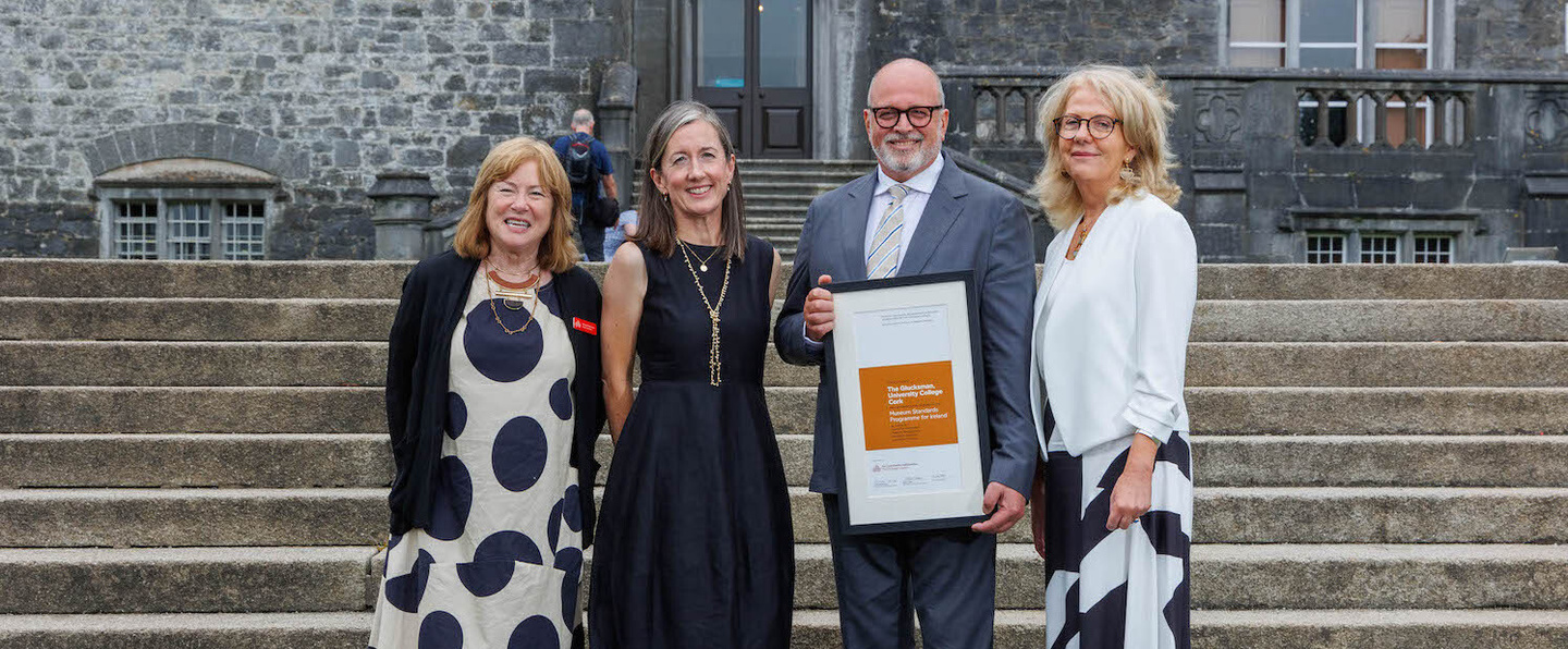 Sheila Pratshke, Heritage Council, Fiona Kearney, Director, The Glucksman, Lawrence O'Hana, Chair, The Glucksman, Virginia Teehan, CEO, the Heritage Council
