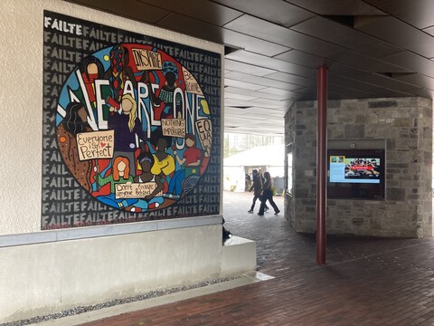All Together Mural On The Hub Ucc