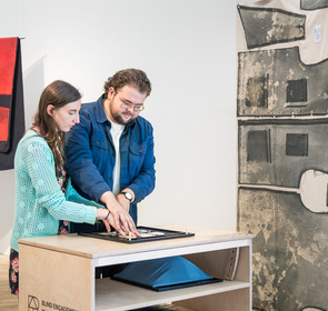 Beam Up Tactile Display