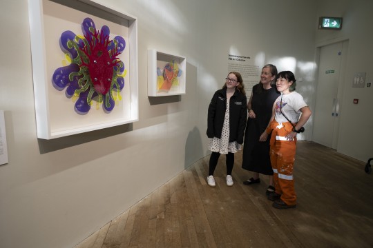 Emotion Kinship Launch with artist Seiko Hayase UCCSU President and Glucksman Director