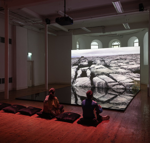 Kristina Inčiūraitė, Under The Same Sky, 2022, installation view 1, St. Lukes Crypt,  photo Jed Niezgoda, courtesy the Glucksman, 