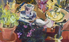 Kelley Jo Angel Oil On Canvas 1991