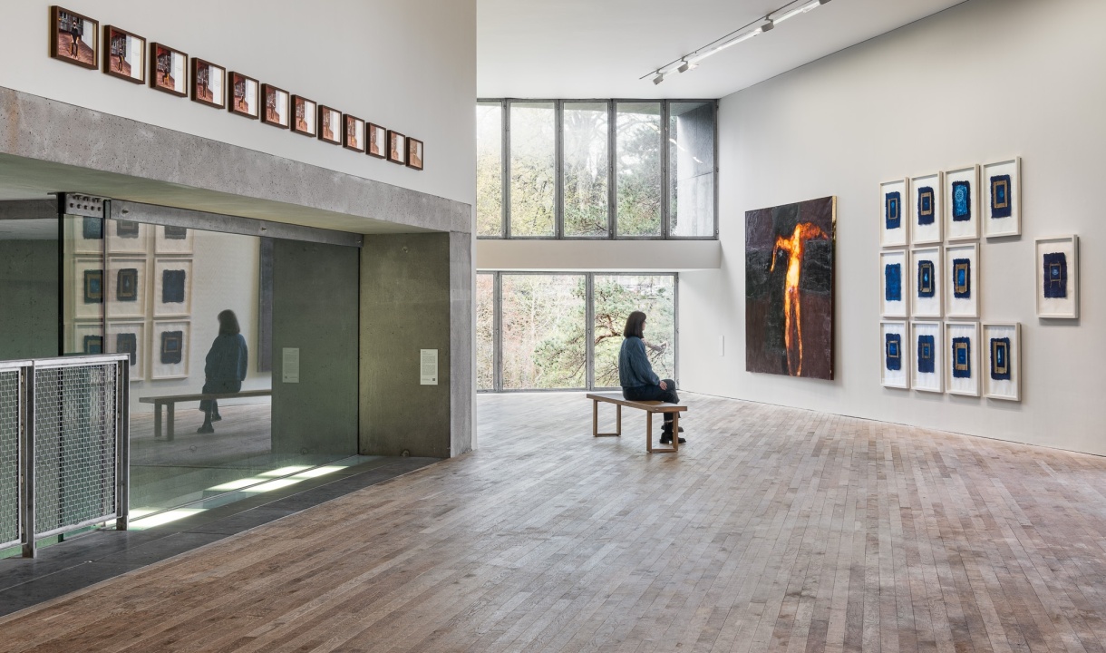 Installation shot of Condition Check, 2025. Photo by Jed Niezgoda.