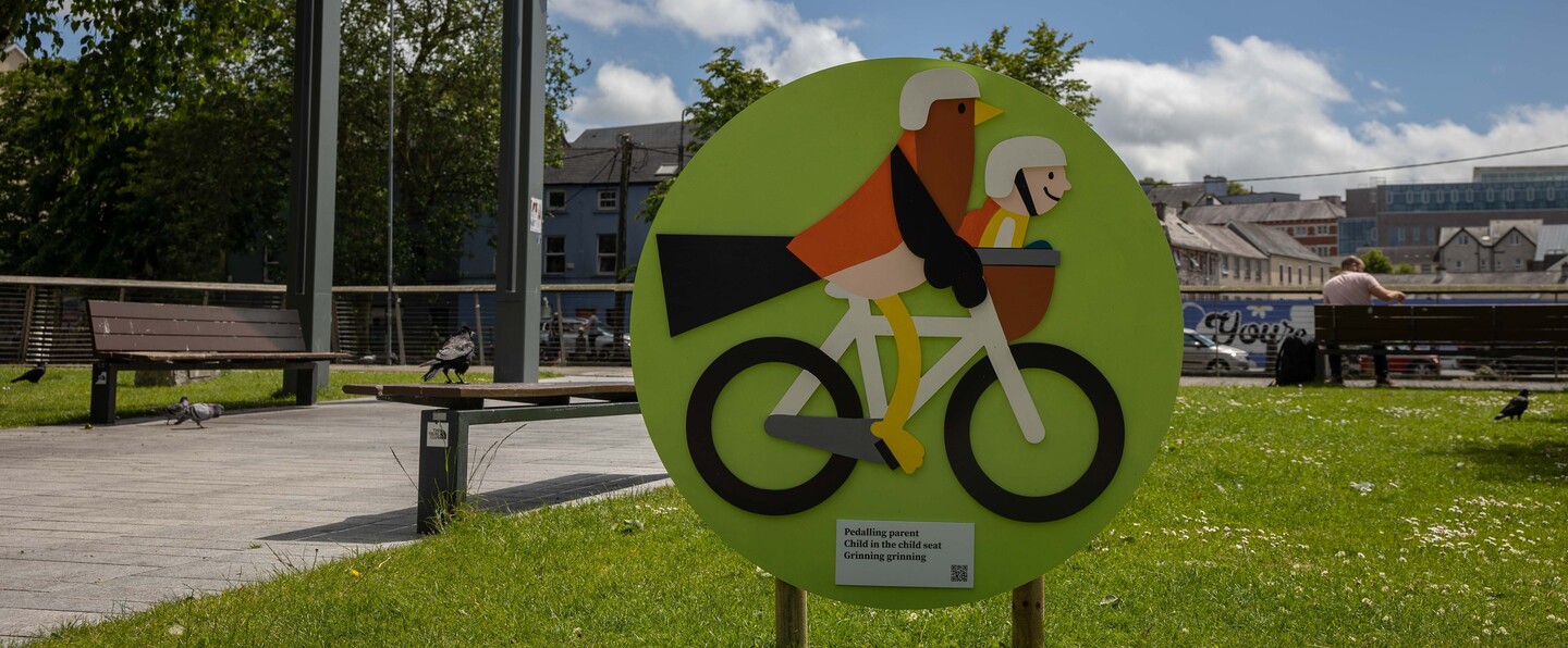 Up Cycling! by Chris Judge, 2024. Photo by Clare Keogh.