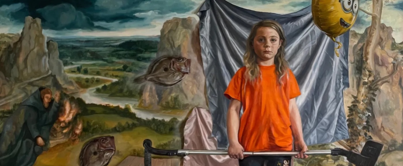 Geraldine O’ Neill, Flicker, Flicker, Age of Unreason (2025). Image courtesy of Kevin Kavanagh Gallery