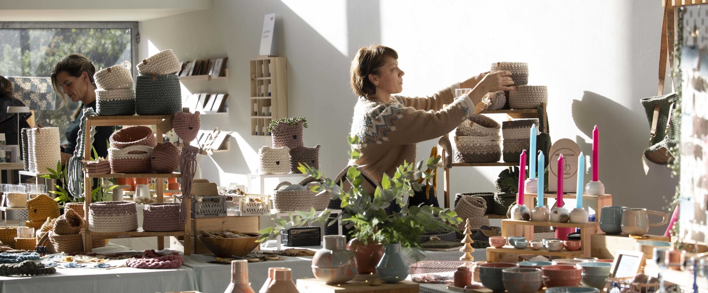 Glucksman Craft + Design Fair 2024. Image by Clare Keogh
