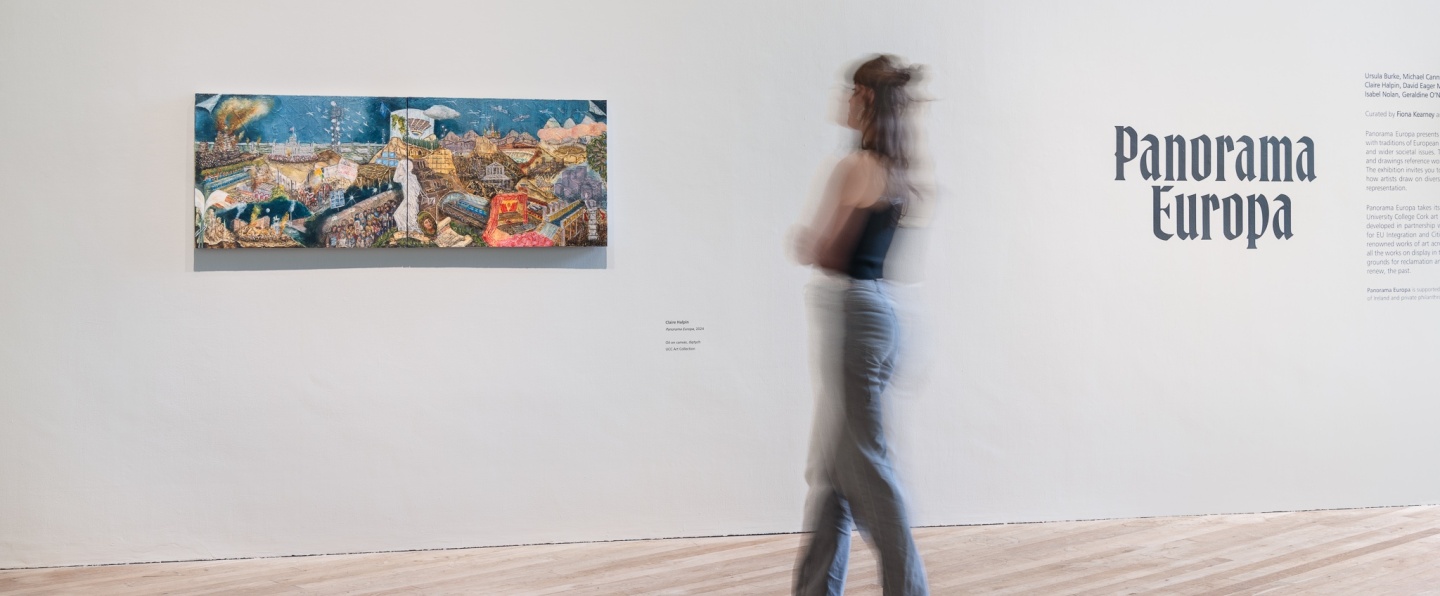 Claire Halpin, Panorama Europa (2024). Photo by Jed Niezgoda