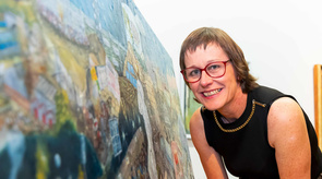 Artist Claire Halpin. Photo by Alison Miles, OSM Photography.