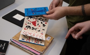 NIVAL NCAD Artist Books Reading Room. Image by Clare Lymer, National Irish Visual Arts Library (NIVAL), NCAD, Dublin