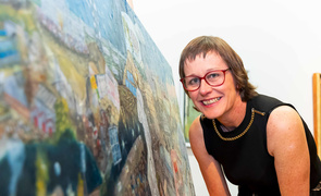 Artist Claire Halpin. Photo by Alison Miles, OSM Photography.