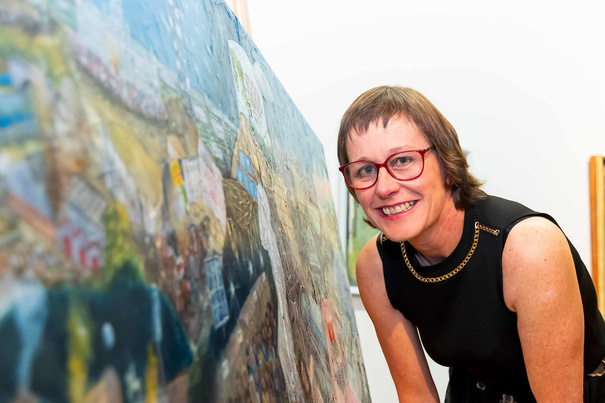 Artist Claire Halpin. Photo by Alison Miles, OSM Photography.