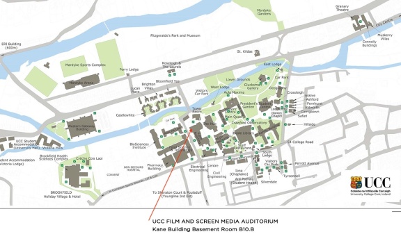 Campus Map Kane Building